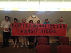 IMG 9051 e1498853772226 300x225 - Transit Riders Testify Against Port Authority Policy Proposal of Armed Police Fare Checkers