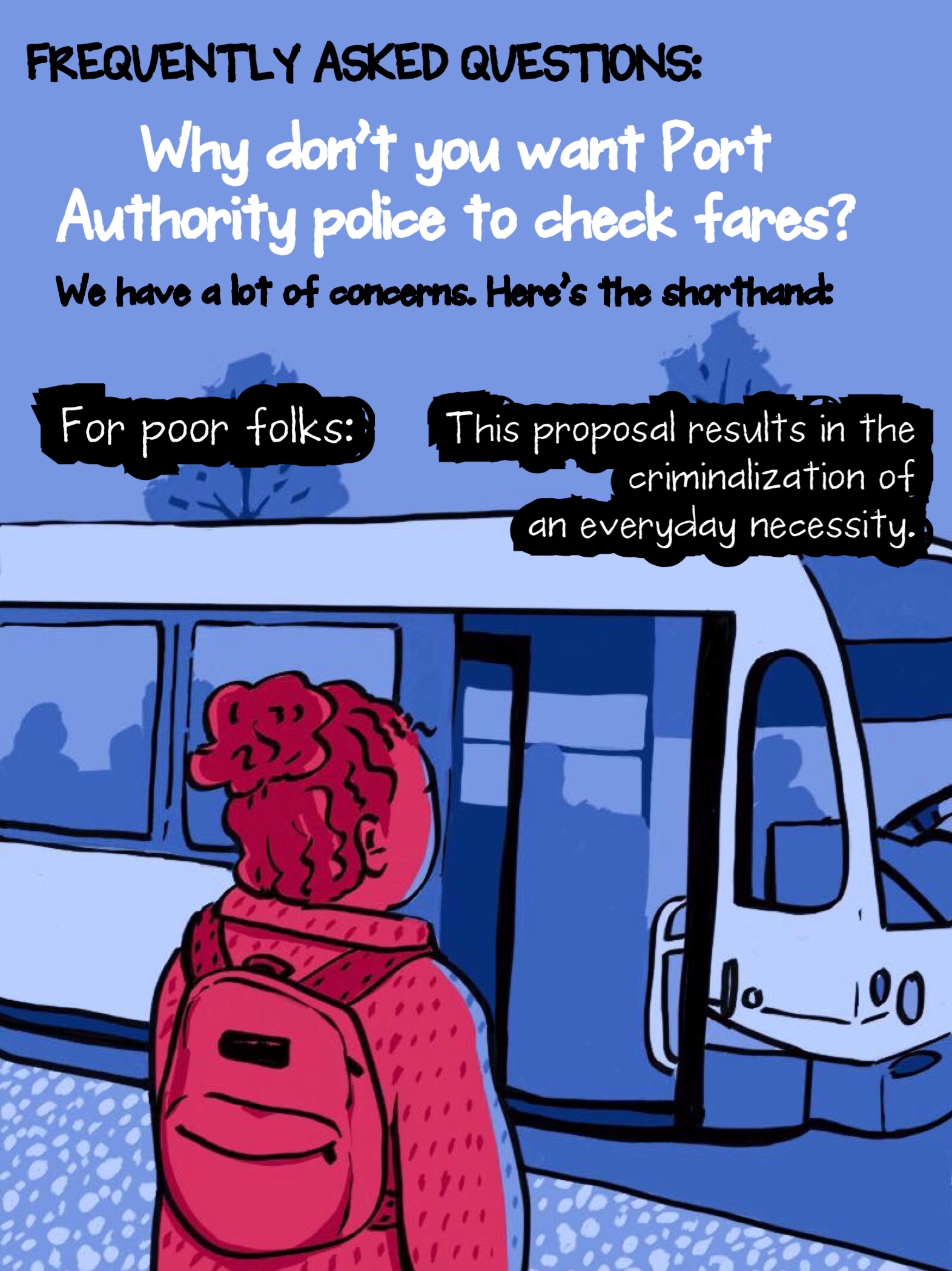 poor - FAQ about Port Authority's Proposed "Proof of Payment" Fare Enforcement