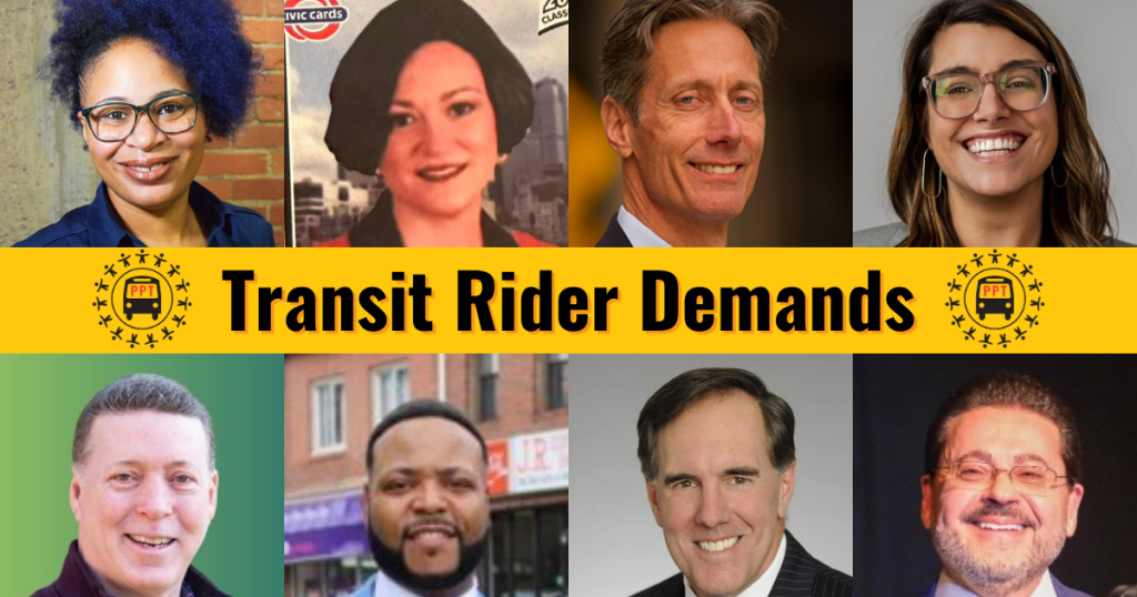 Transit Riders’ Priorities for the next Allegheny County Executive Transit Rider Demands 1024x538 - Transit Riders’ Priorities for the next Allegheny County Executive