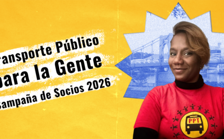 Transporte Público para la Gente: Campaña de Socios 2026