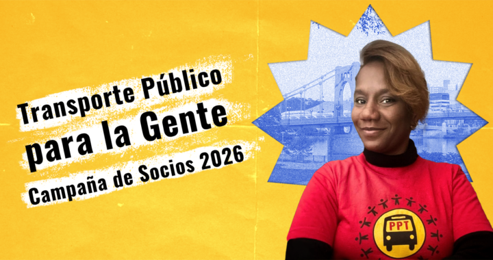 Transporte Público para la Gente: Campaña de Socios 2026